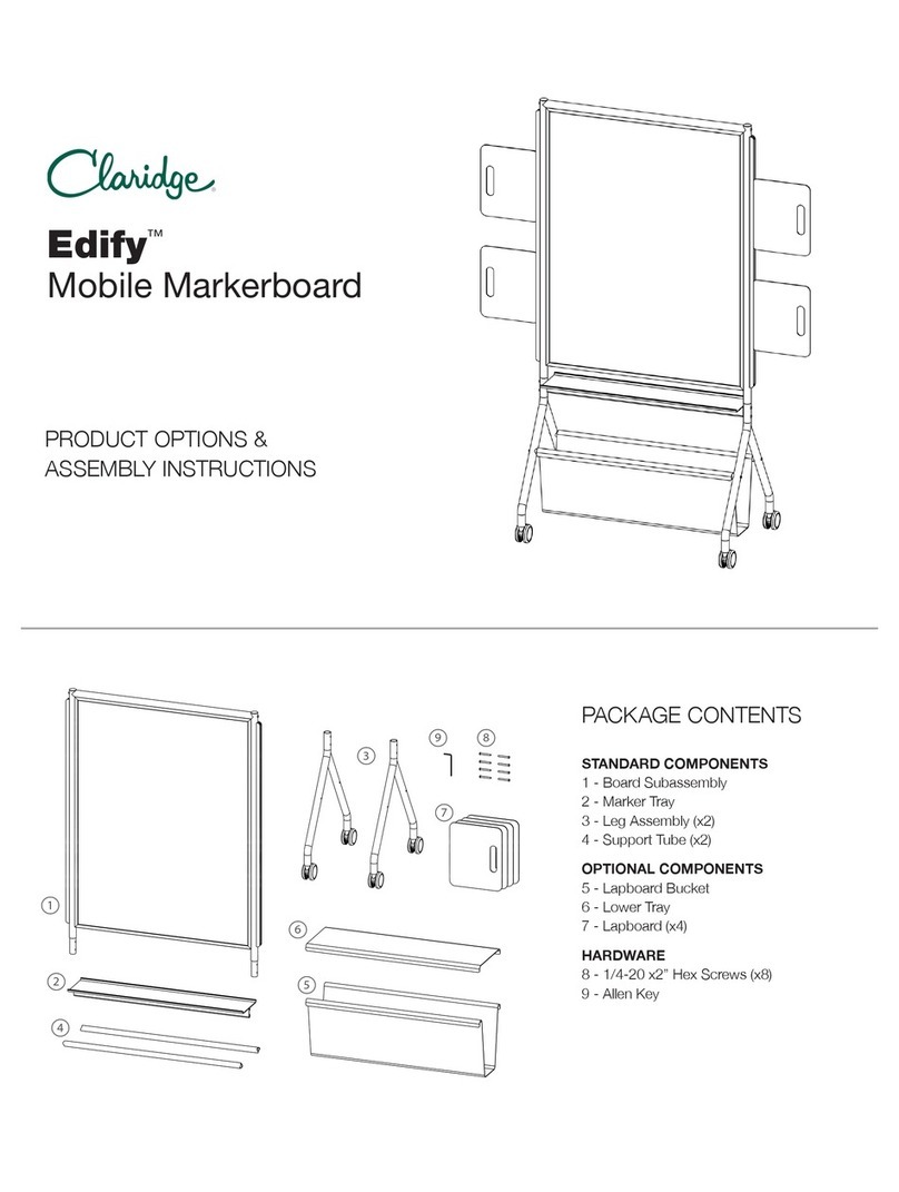 Claridge Edify Mobile Assembly instructions