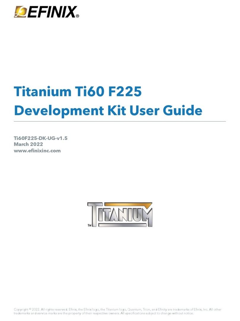 Efinix Titanium Ti60 F225 user guide