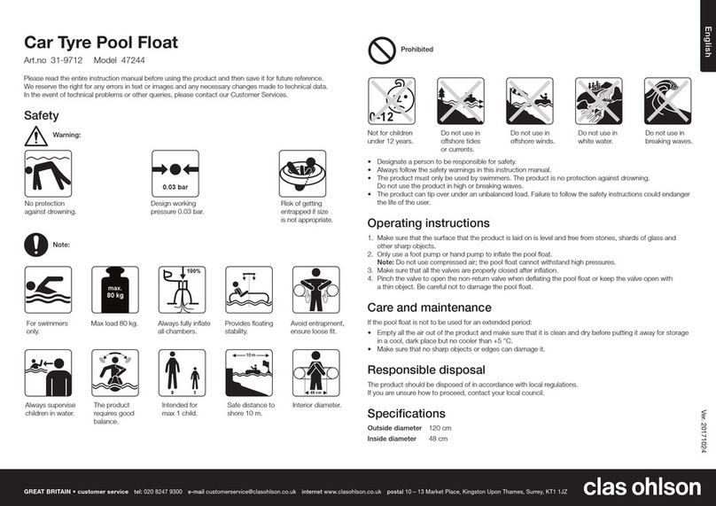 Clas Ohlson 47244 operating instructions Clas Ohlson 47244 operating instructions