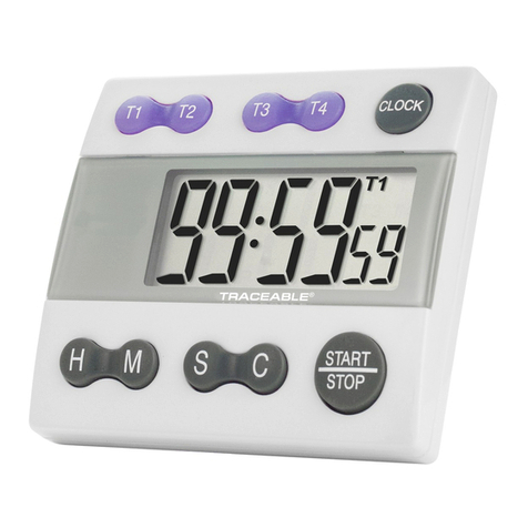 Traceable 5004 operating instructions