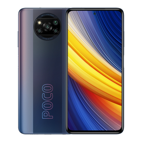 Xiaomi POCO X3 Pro User manual