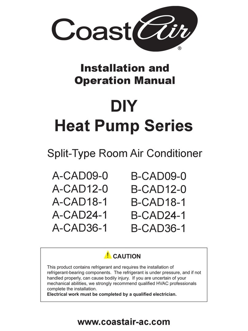 Coast-Air A-CAD09-0 User manual