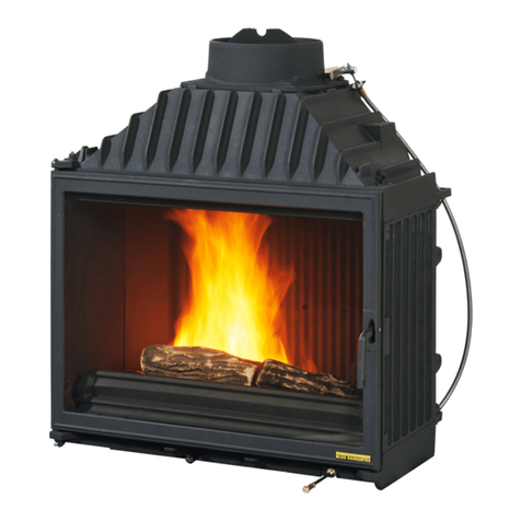 Cheminees Philippe RADIANTE 692 Installation & user manual