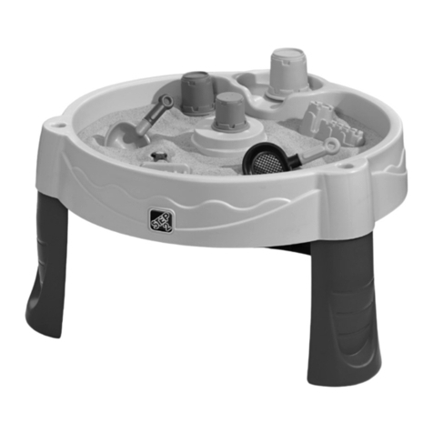 Step 2 Sand Castle Play Table 8445 User manual