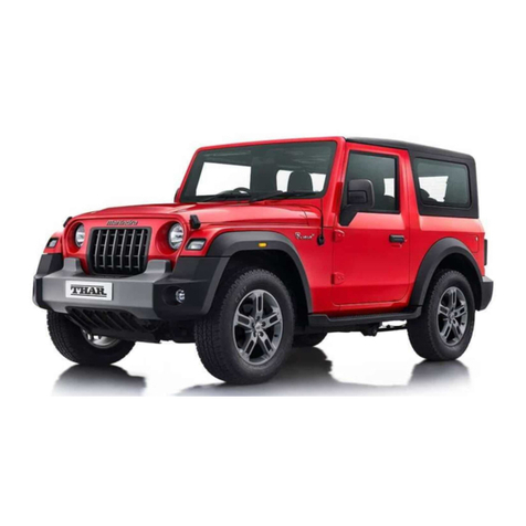 Mahindra THAR User manual