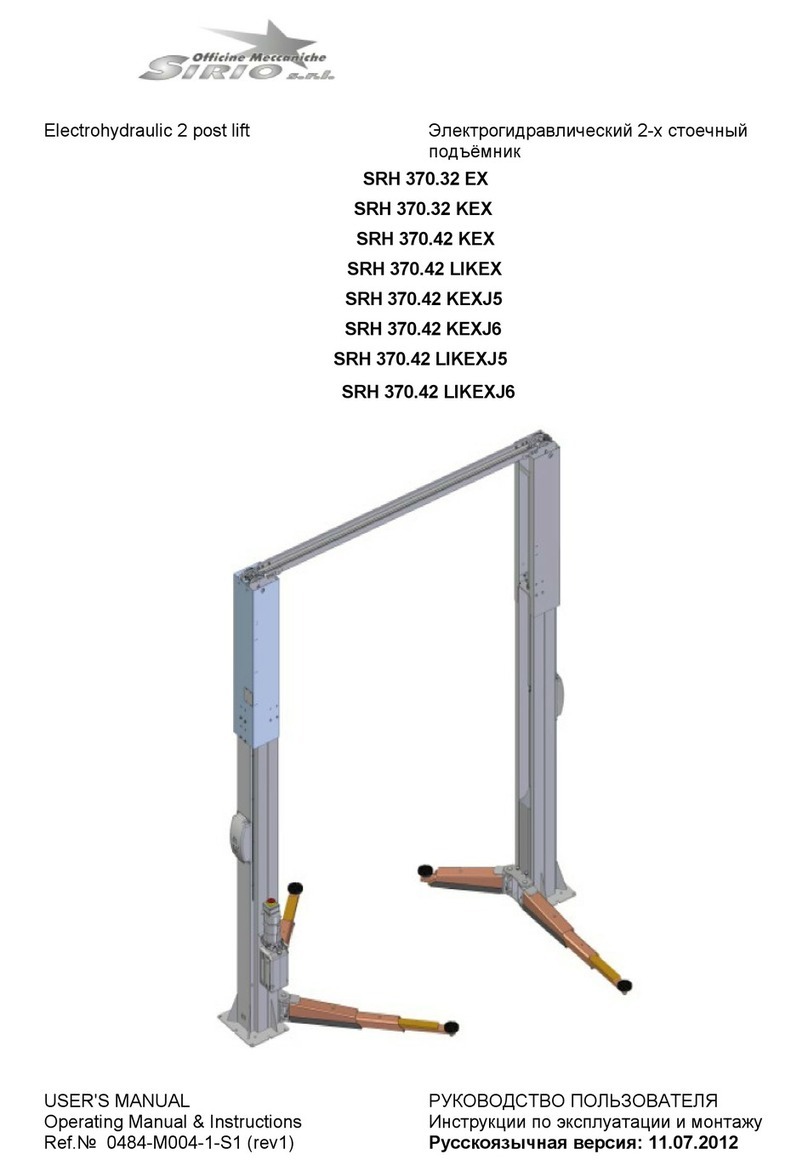 Sirio Antenne SRH 370.32 EX user manual