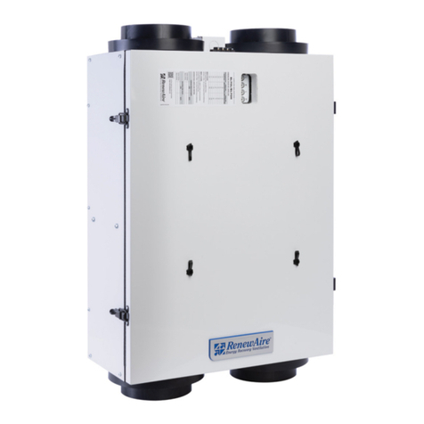 RenewAire SL Series Installation, operation and maintenance manual RenewAire SL Series Installation, operation and maintenance manual