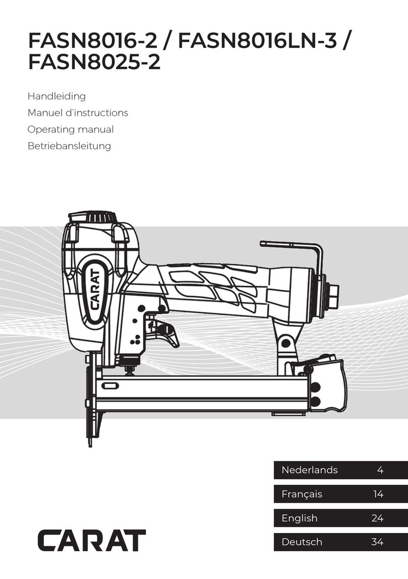 Carat FASN8016-2 operating manual