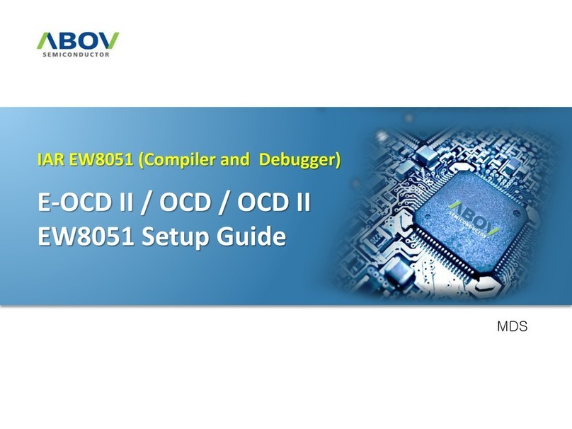 Abov EW8051 User manual
