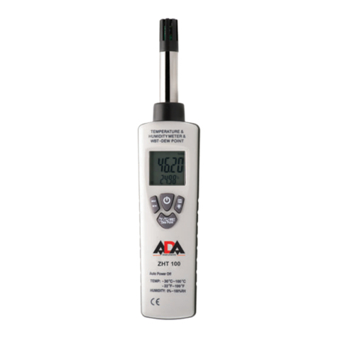 ADA INSTRUMENTS ZHT 100 User manual