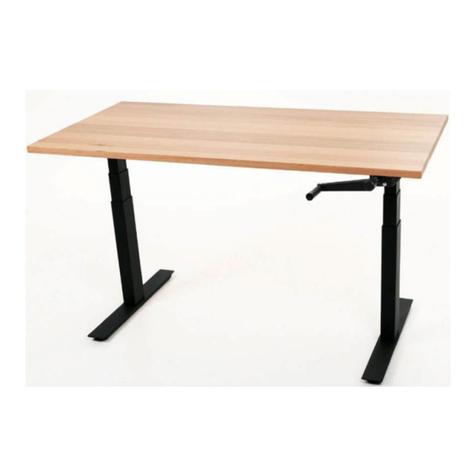 UpDown Desk PRO Series Manual instruction