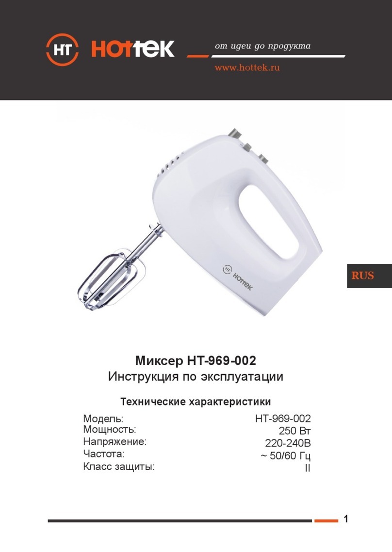 Hottek HT-969-002 User manual