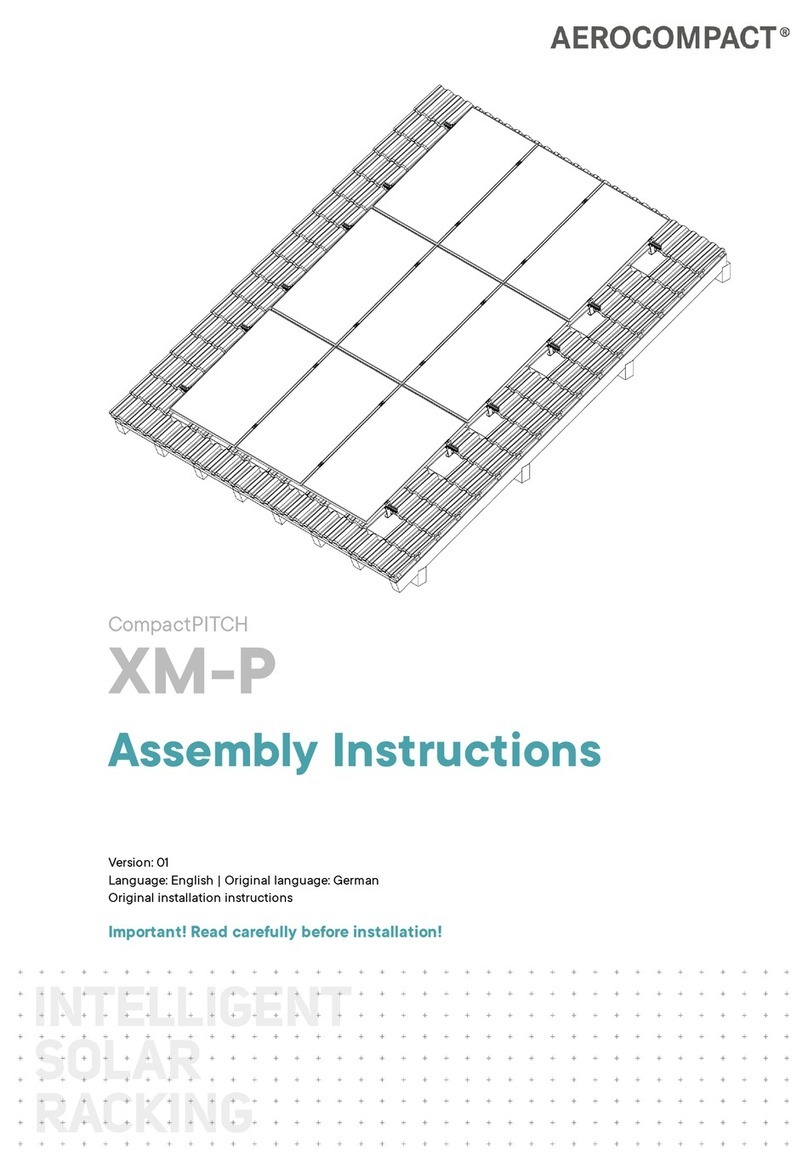 AEROCOMPACT CompactPITCH XM-P Assembly instructions