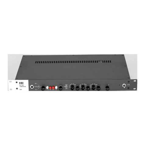 Iron Age Audioworks Channel Strip CS1 user manual