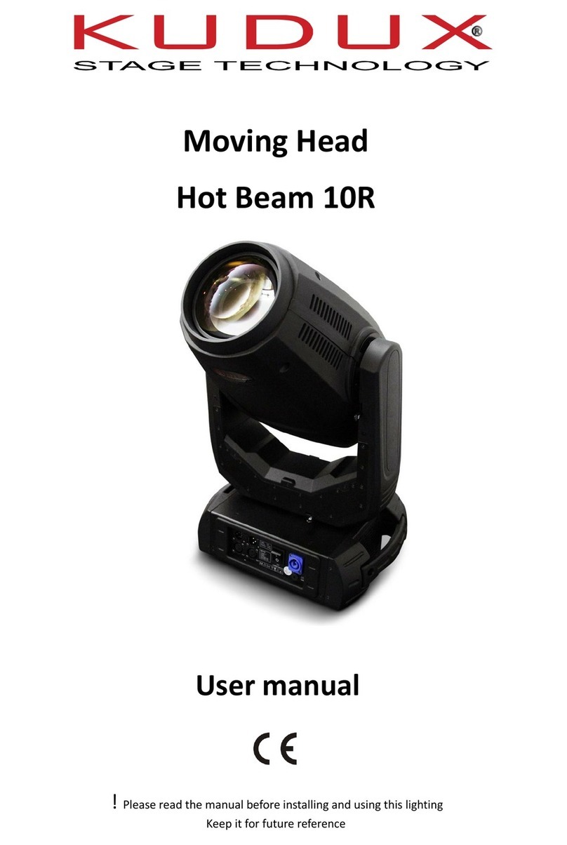Kudux Hot Beam 10R user manual