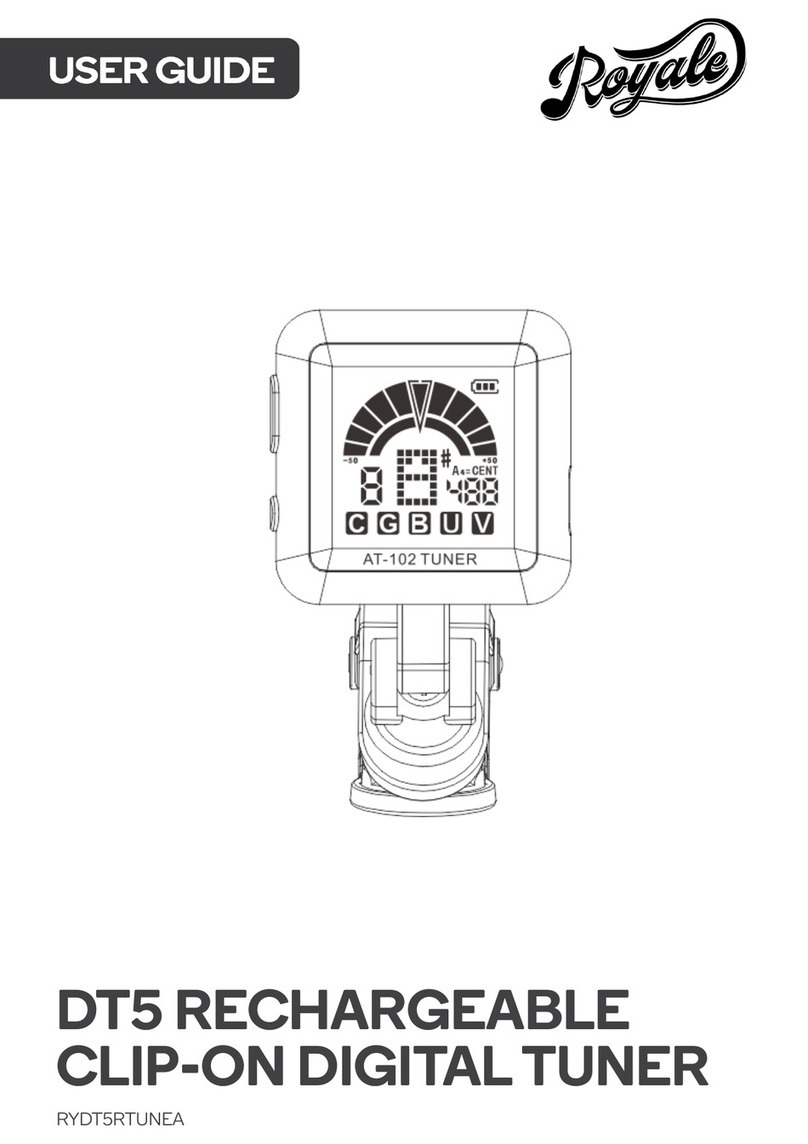 Royale DT5 user guide