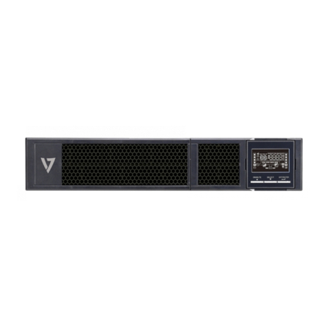 V7 UPS2URM3000DC-NC-1E User manual