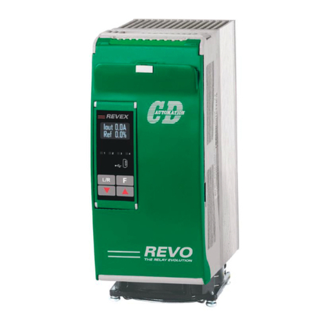 CD Automation REVEX 1PH RX1 030 Series User manual