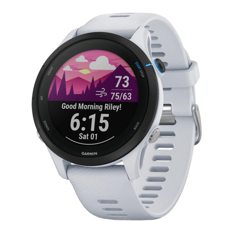 Garmin FORERUNNER 255 Series owner's manual