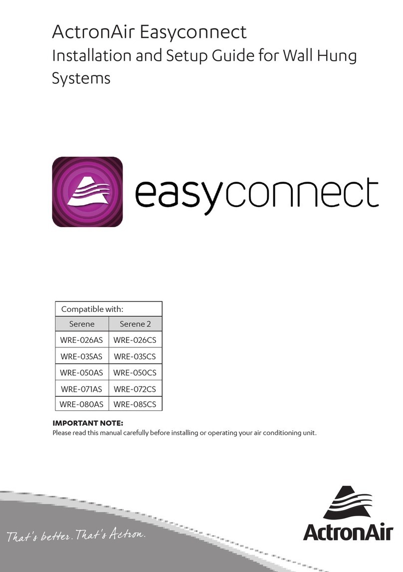 ActronAir Easyconnect OSK105 Installation and setup guide ActronAir Easyconnect OSK105 Installation and setup guide