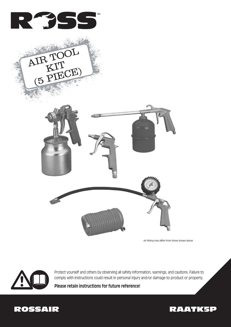 Ross RAATK5P quick start guide