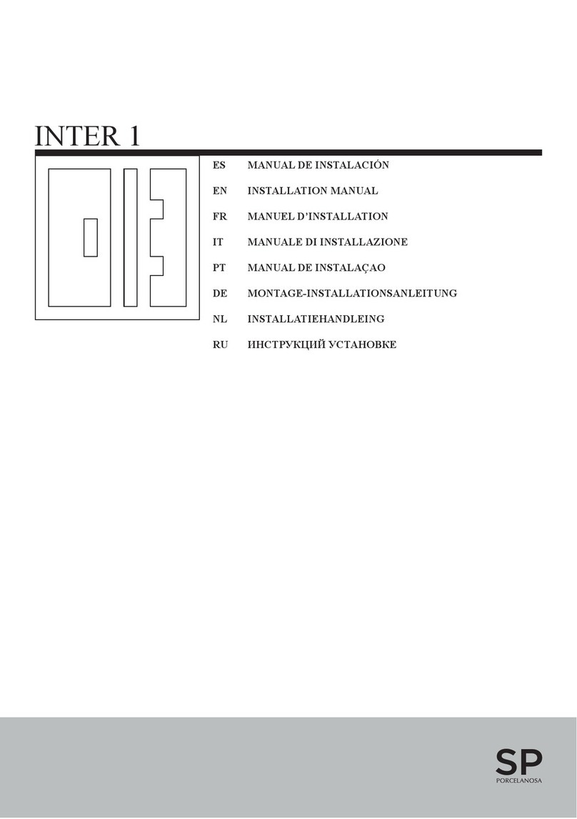 Porcelanosa KRION INTER 1 User manual
