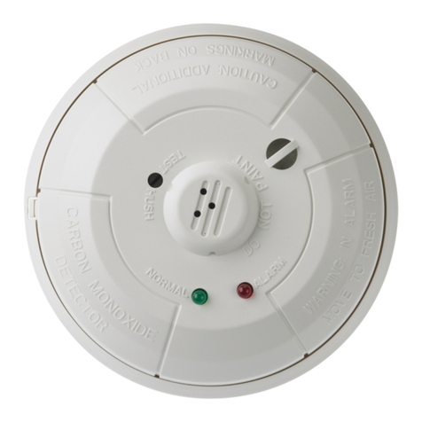 Honeywell 5800CO Installation and setup guide