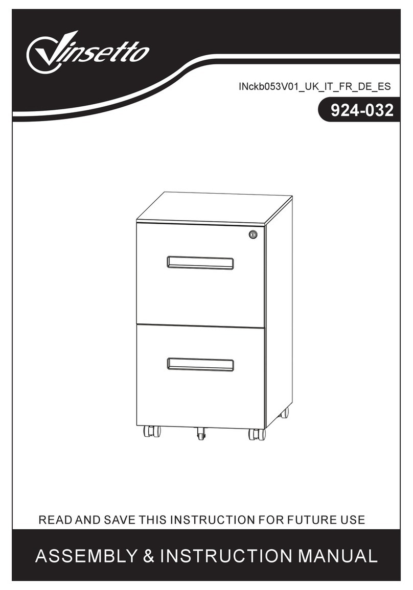 Vinsetto 924-032 Installation guide