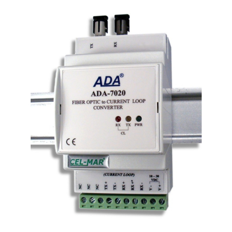 CEL-MAR ADA-7020 User manual