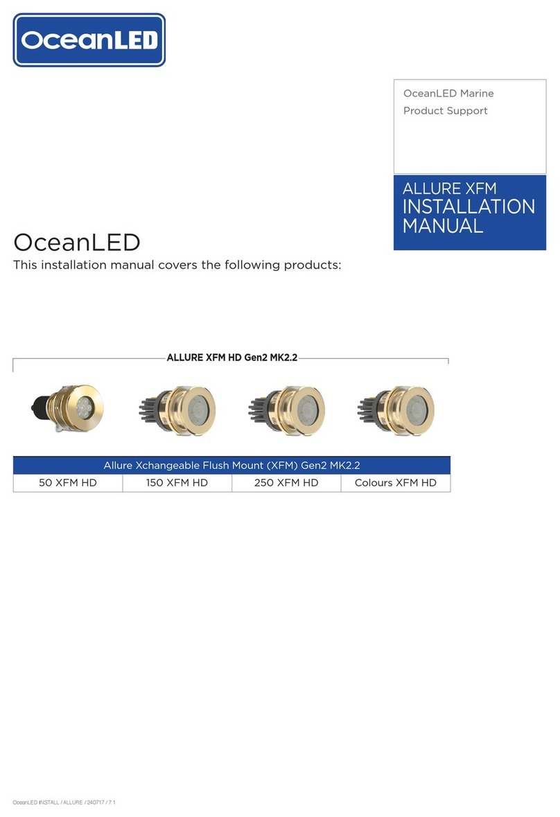 Oceanled ALLURE XFM Series User manual