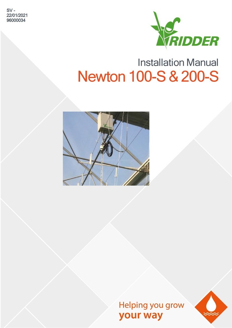 Ridder Newton 100-S installation manual