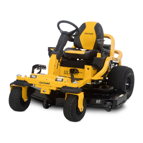 Cub Cadet Zero Turn ZTS2 Operator's manual