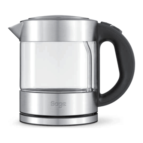 Sage Compact Kettle Pure User manual