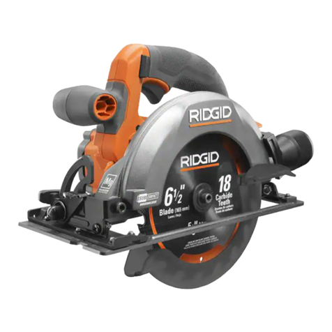 RIDGID R8656 User manual