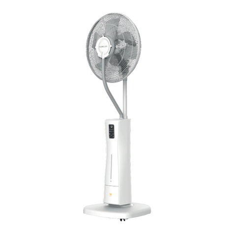 Newlux WindPure Mist W500 Smart manual