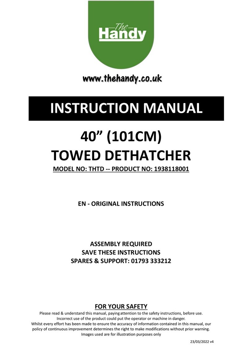 The Handy THTD instruction manual