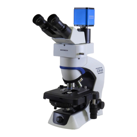 BioMedix Configured Olympus CX43 Quick setup guide