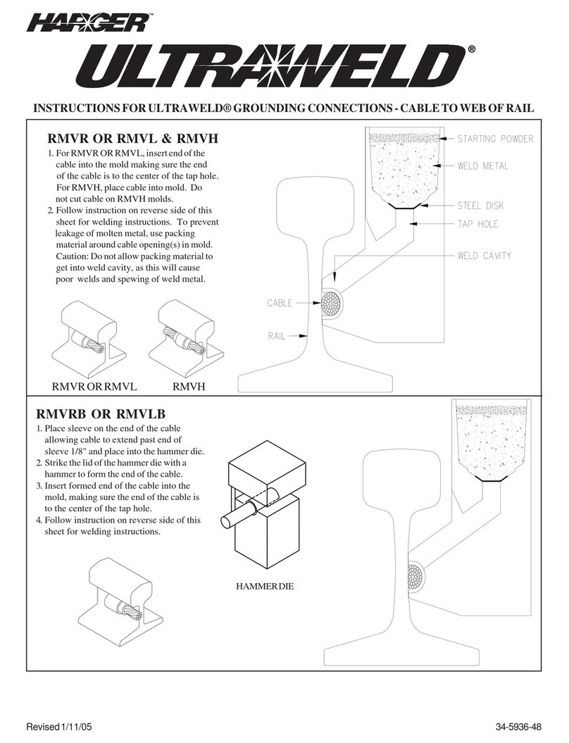Harger ULTRAWELD RMVR instructions