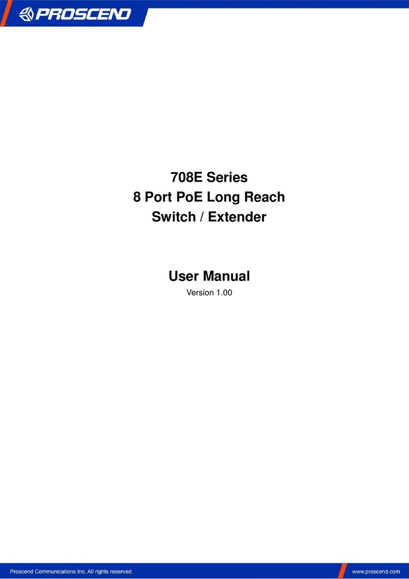 Proscend 708E Series user manual