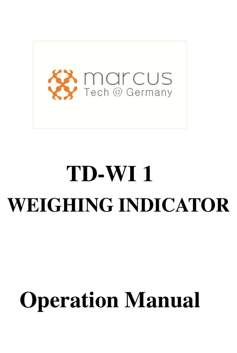 MARcus TD-WI 1 Operation manual