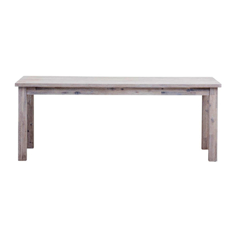 Amart Furniture CABOS DINING TABLE 2000 Assembly instruction Amart Furniture CABOS DINING TABLE 2000 Assembly instruction