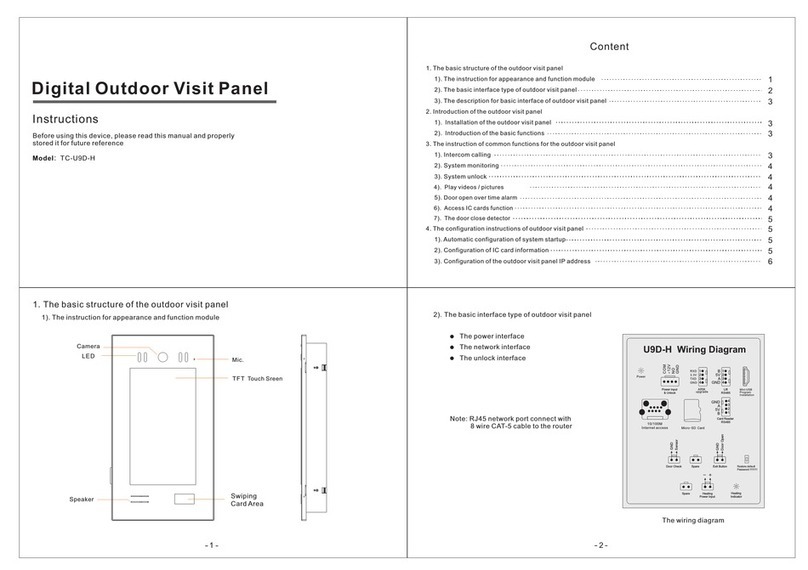 Taichuan TC-U9D-H instructions