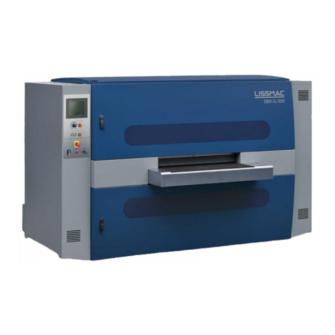 Lissmac SBM-XL 1000 G2S2-60 Operator's manual