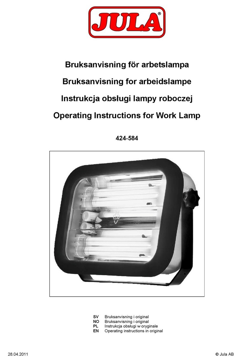 Jula 424-584 operating instructions