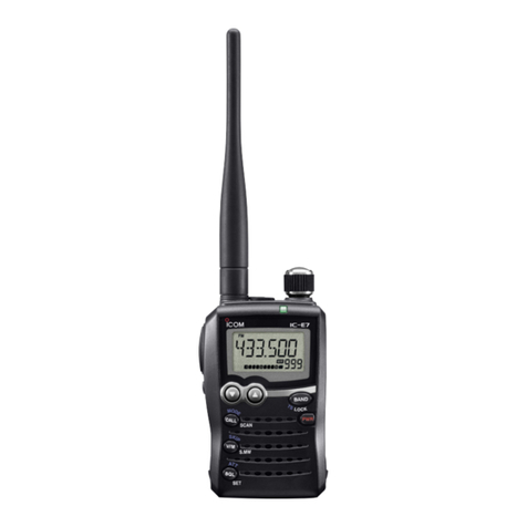 Icom IC-E7 instruction manual