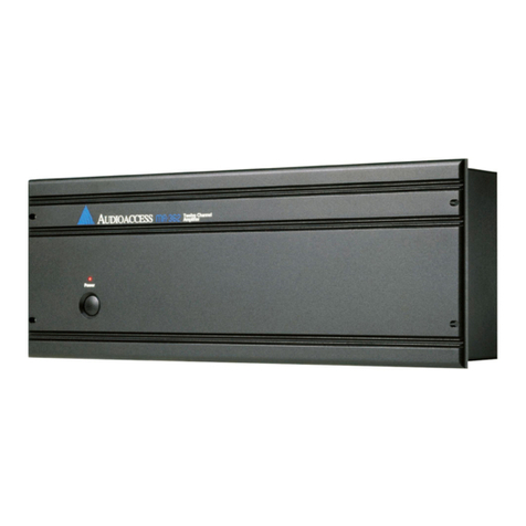 Audioaccess MA-362 Service Hardware installation