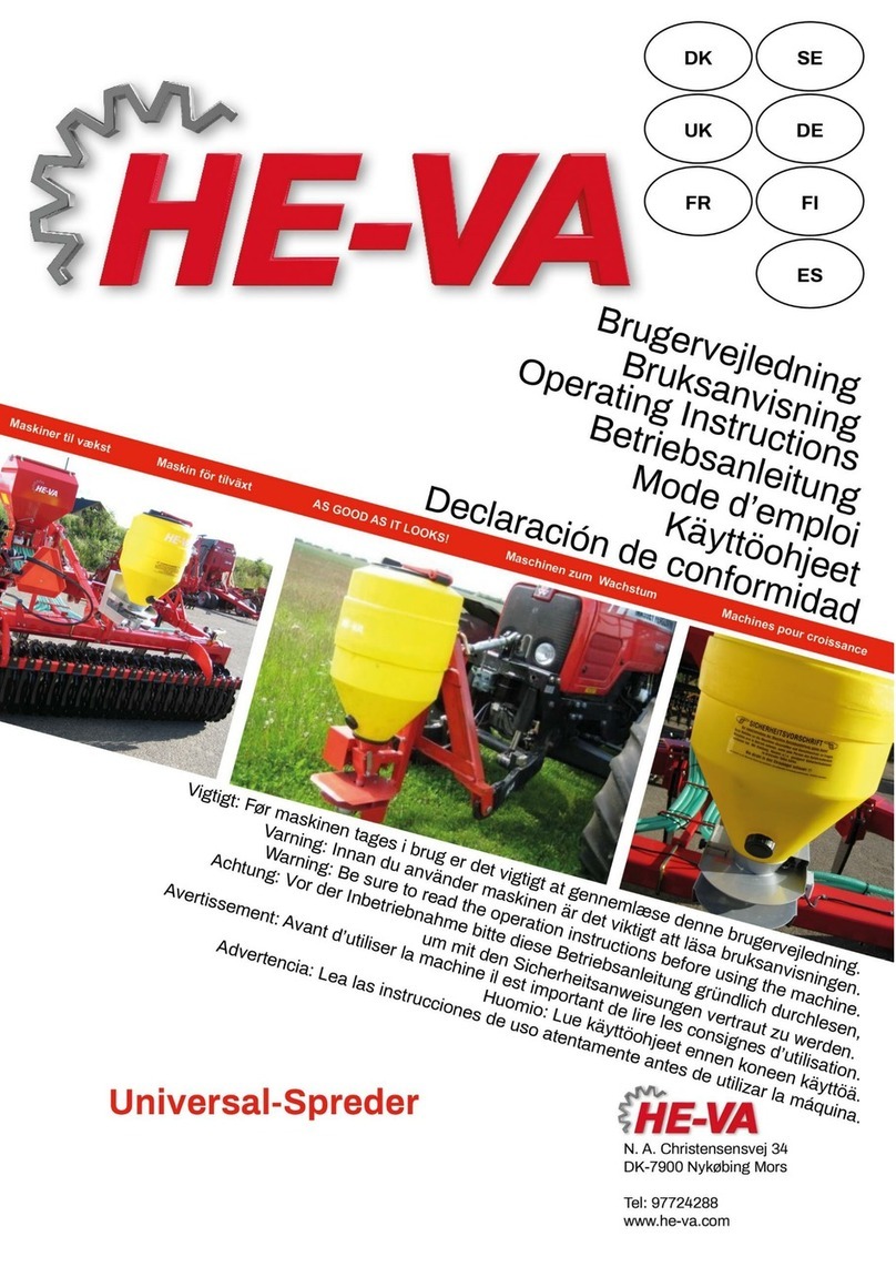 HE-VA Max-Throw User manual
