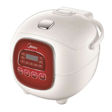 Midea MBFD165 user manual