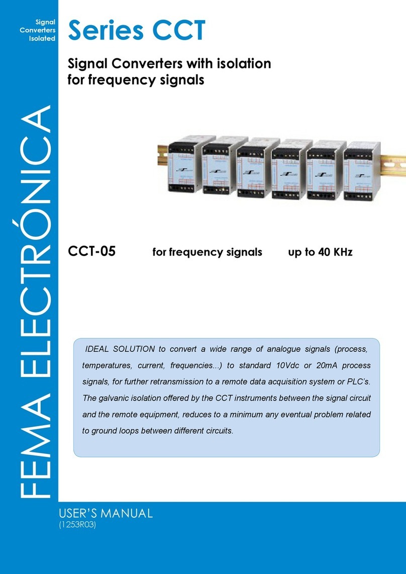 Fema Electronica CCT-05 user manual