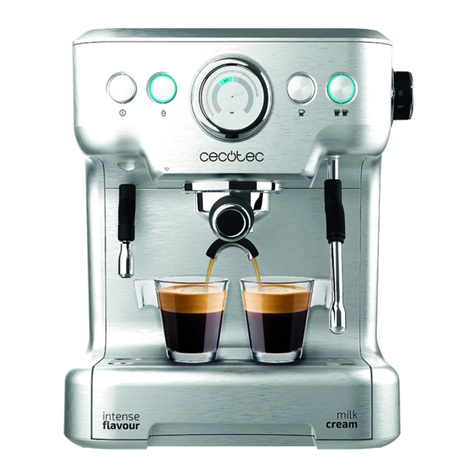cecotec Power Espresso 20 Barista Pro instruction manual
